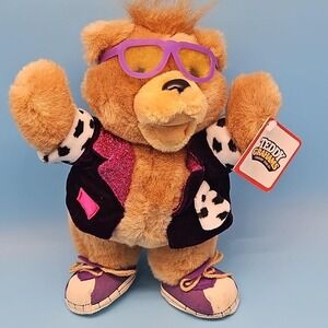 Vintage 11" Rare 1990's Nabisco's "Teddy‎ Grahams" Plush Stuffed Bear Toy W/ Tag